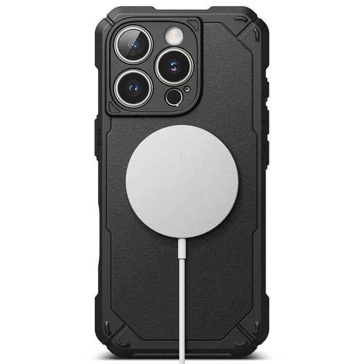 Ringke tvirtas MagSafe dėklas iPhone 16 Pro – juodas