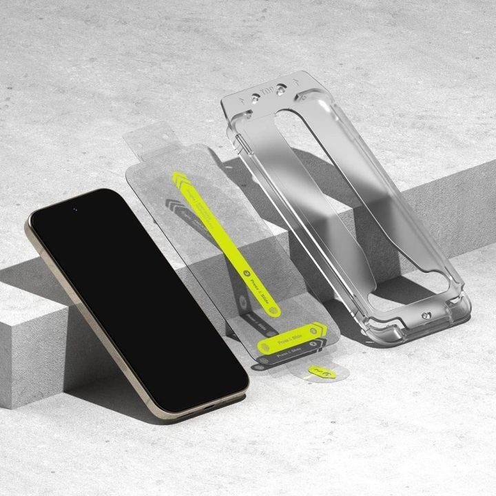 Ringke Easy Slide grūdintas stiklas (2 vnt.) Google Pixel 9 / 9 Pro
