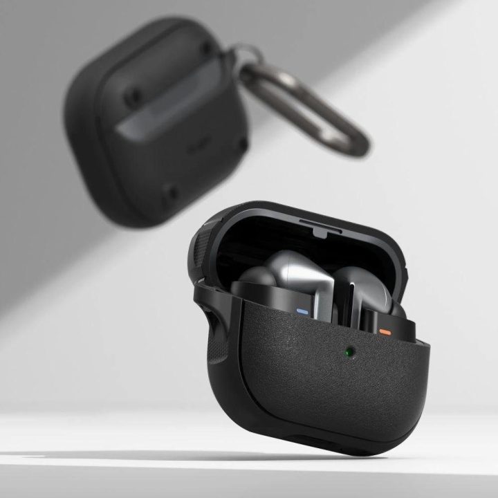 Dėklas Ringke Onyx MagSafe, skirtas Samsung Galaxy Buds 3 / 3 Pro (juodas)