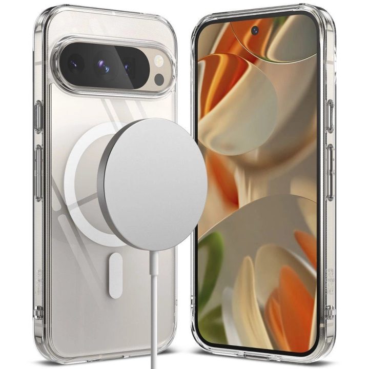 Ringke Fusion skaidrus dėklas su MagSafe Google Pixel 9 / 9 Pro
