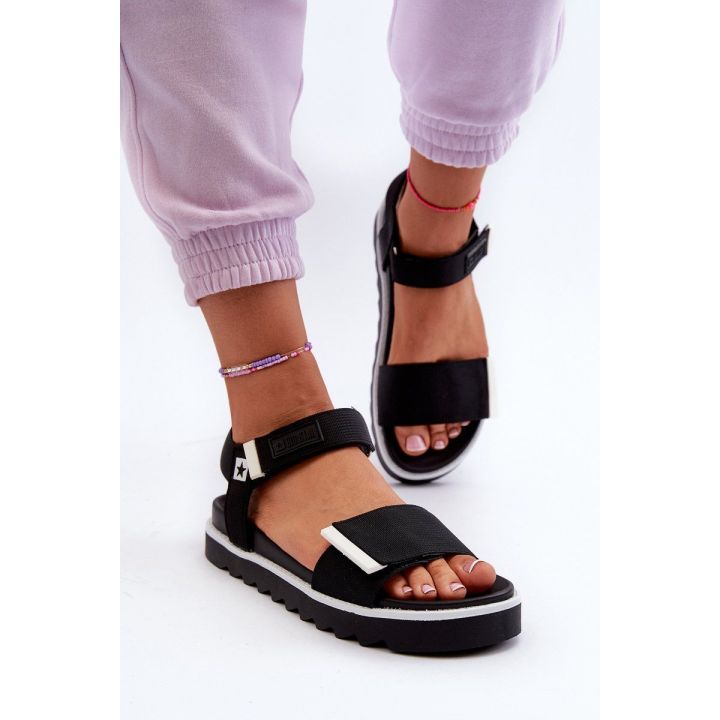 Moteriški platforminiai sandalai Big Star NN274778 Black