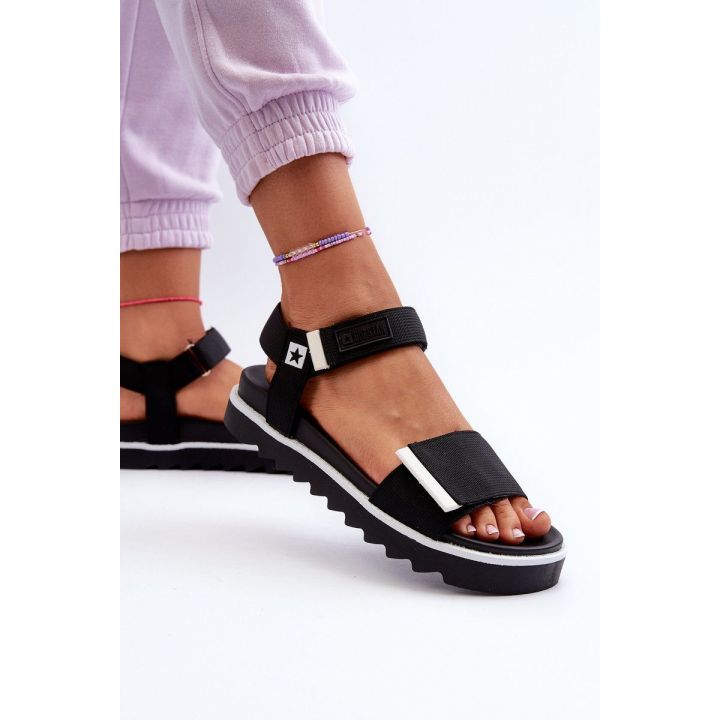 Moteriški platforminiai sandalai Big Star NN274778 Black