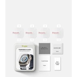 Ringke ID FC Glass 4-vnt grūdintas stiklas Apple Watch Ultra 1 / 2 (49 mm)