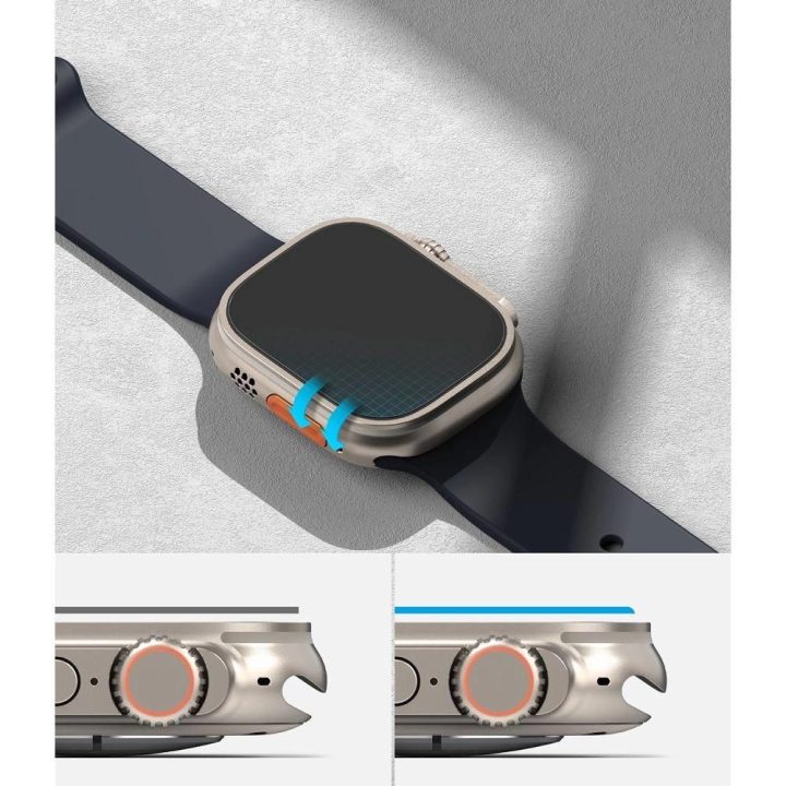 Ringke ID FC Glass 4-vnt grūdintas stiklas Apple Watch Ultra 1 / 2 (49 mm)