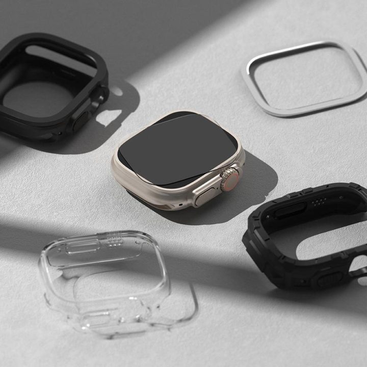 Ringke ID FC Glass 4-vnt grūdintas stiklas Apple Watch Ultra 1 / 2 (49 mm)