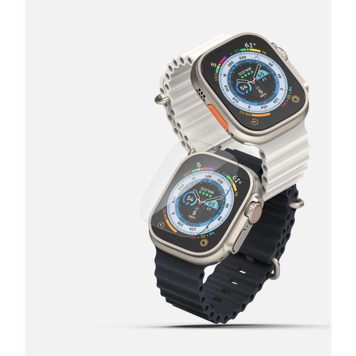 Ringke ID FC Glass 4-vnt grūdintas stiklas Apple Watch Ultra 1 / 2 (49 mm)