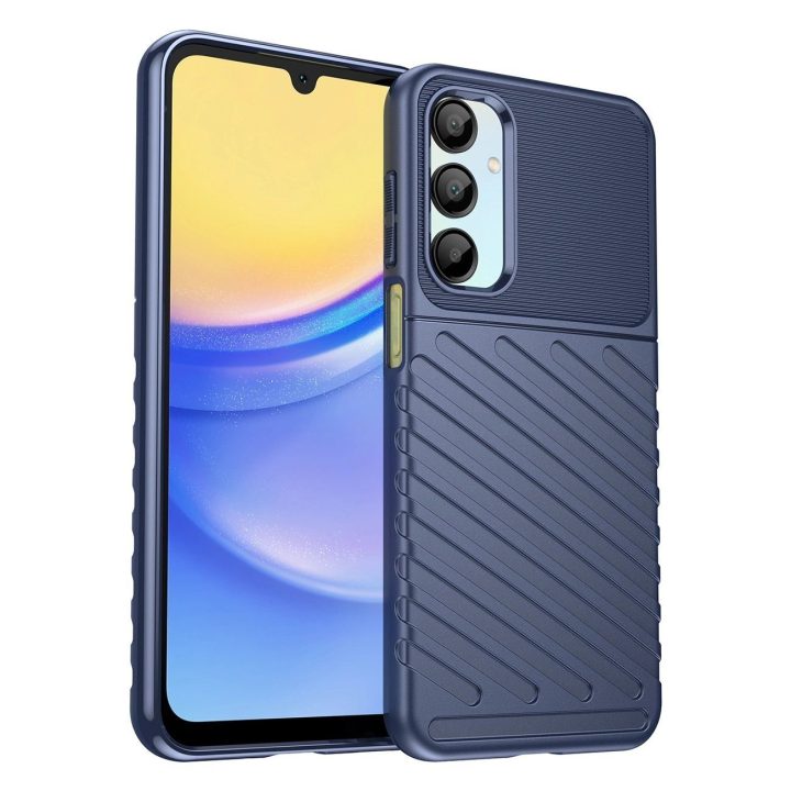 Tvirtas silikoninis dėklas Thunder Case Samsung Galaxy A26 - mėlynas