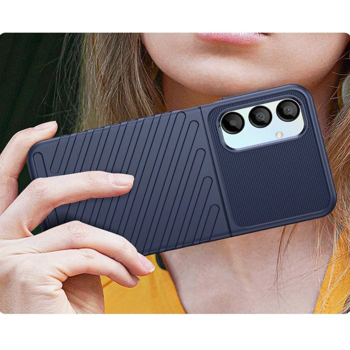 Tvirtas silikoninis dėklas Thunder Case Samsung Galaxy A26 - mėlynas