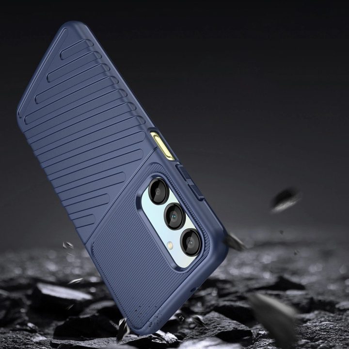 Tvirtas silikoninis dėklas Thunder Case Samsung Galaxy A26 - mėlynas