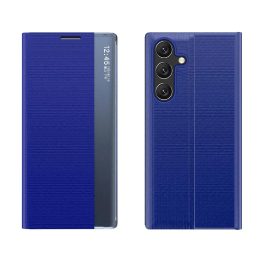 Mėlynas atverčiamas dėklas su stovu Samsung Galaxy A36