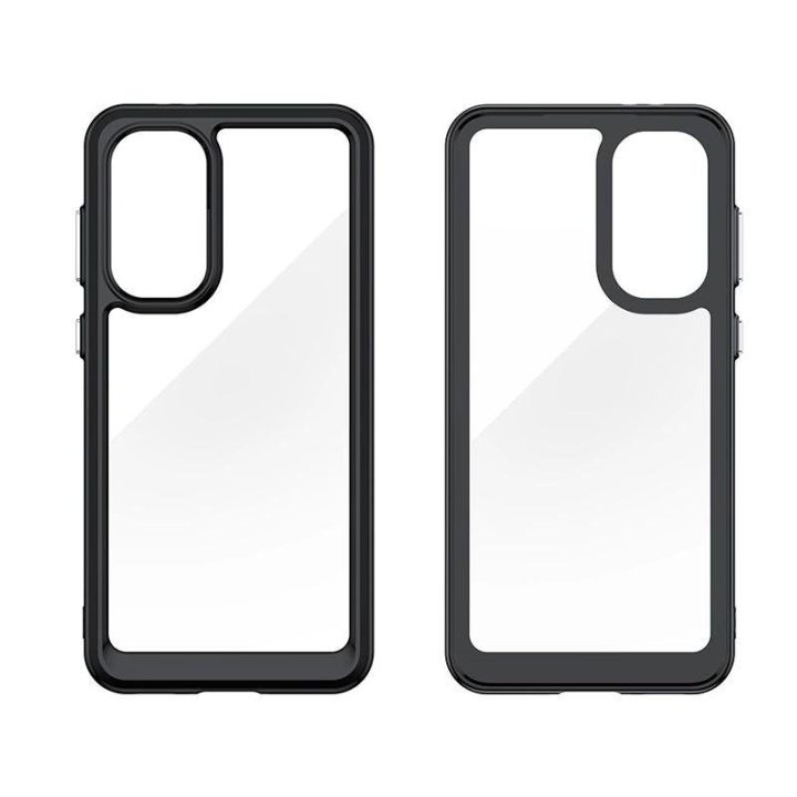 Dėklas Outer Space Case skirtas Samsung Galaxy A36 – juodos spalvos