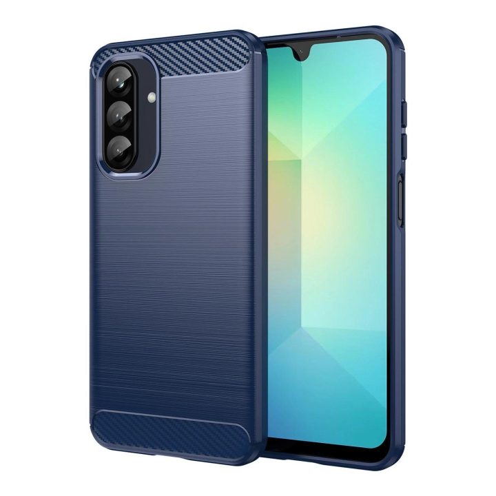 Mėlynas anglies pluošto dėklas Samsung Galaxy A26