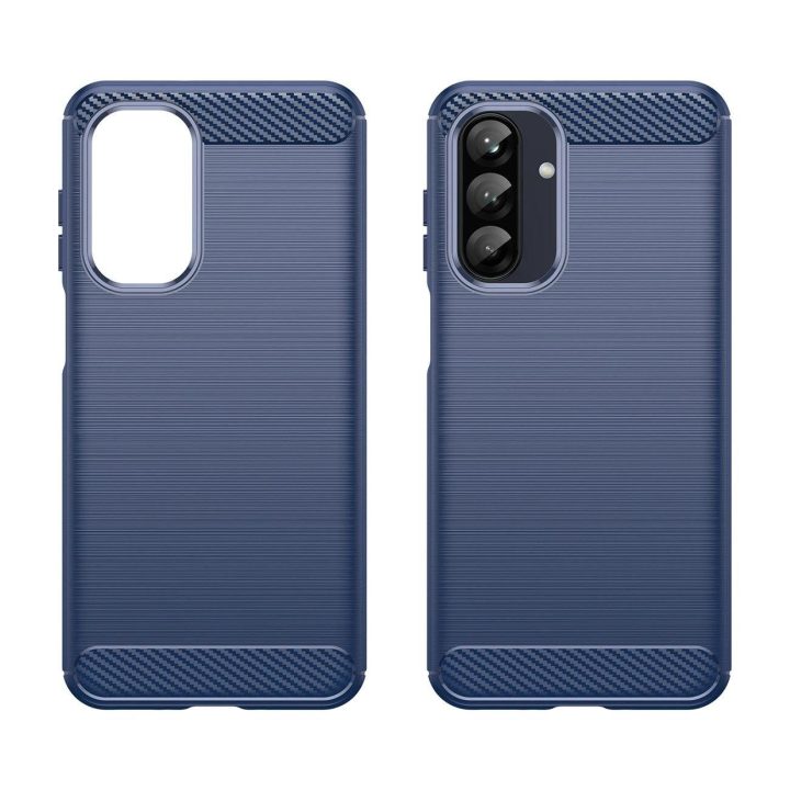 Mėlynas anglies pluošto dėklas Samsung Galaxy A26