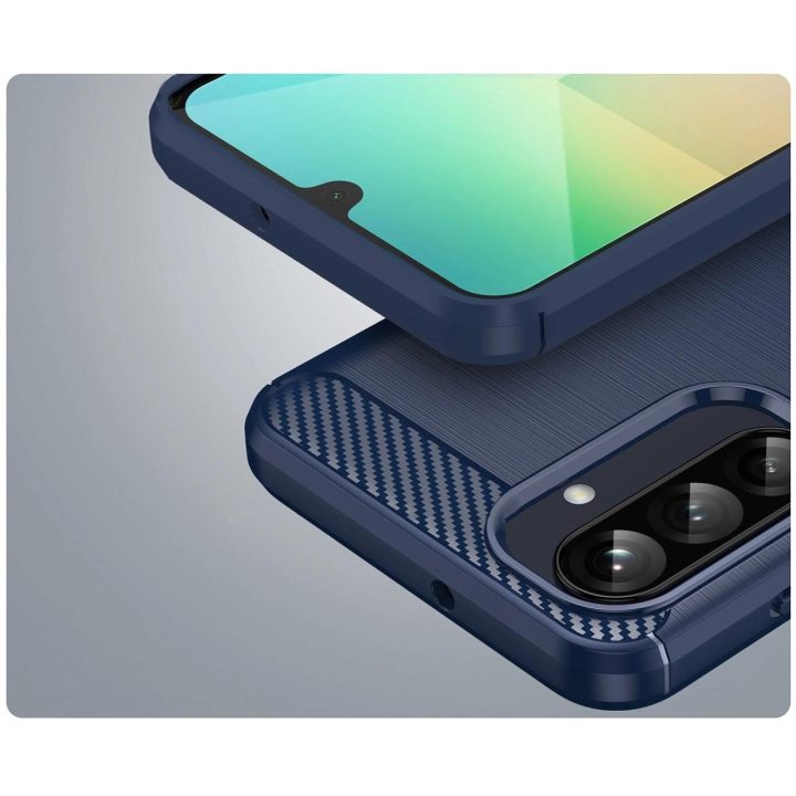 Mėlynas anglies pluošto dėklas Samsung Galaxy A26