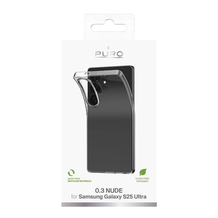 Silikoninis dėklas Puro 03 Nude Samsung Galaxy S25 Ultra - skaidrus