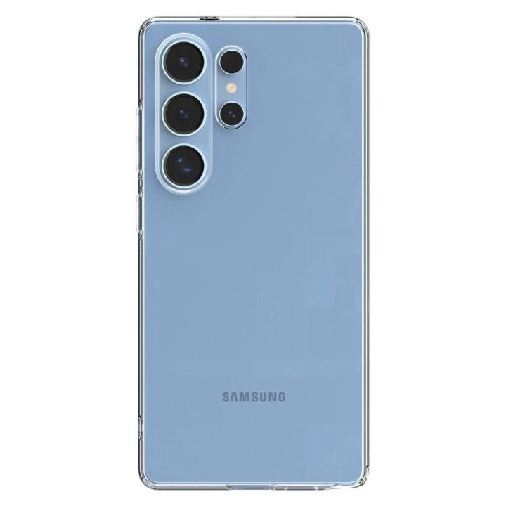 Skaidrus Spigen Liquid Crystal dėklas Samsung Galaxy S25 Ultra telefonui