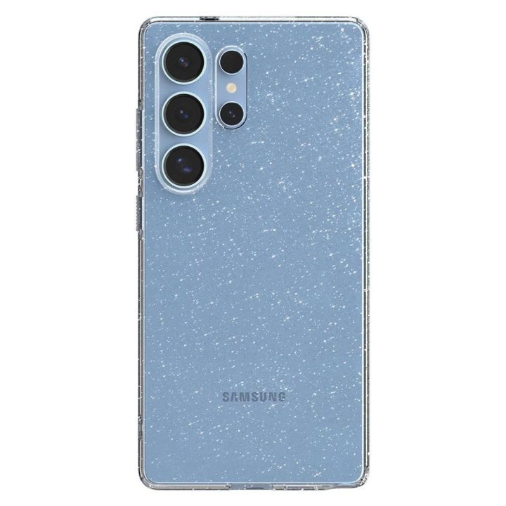 Skaidrus blizgus Spigen Liquid Crystal dėklas Samsung Galaxy S25 Ultra