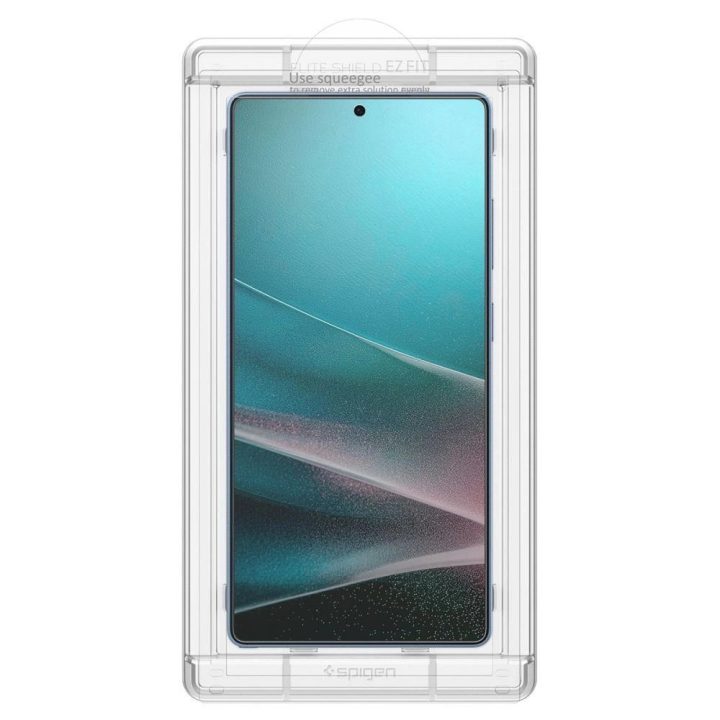 Grūdintas stiklas Spigen Elite Shield EZ FIT Samsung Galaxy S25 Ultra - skaidrus