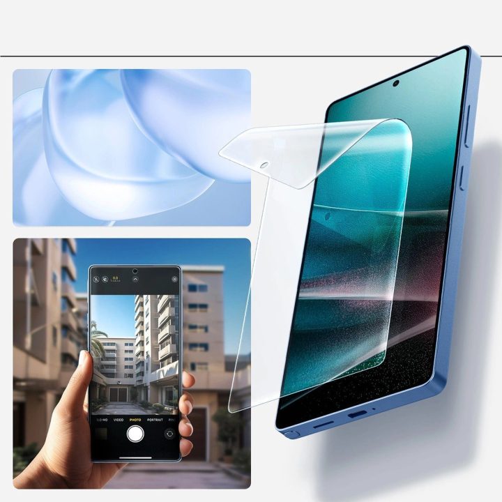 Grūdintas stiklas Spigen Elite Shield EZ FIT Samsung Galaxy S25 Ultra - skaidrus