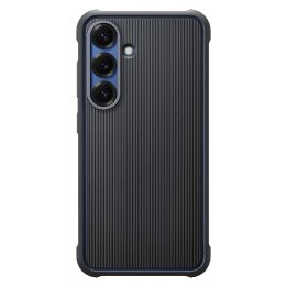 Tvirtas juodas Samsung Galaxy S25+ dėklas (Samsung Rugged)