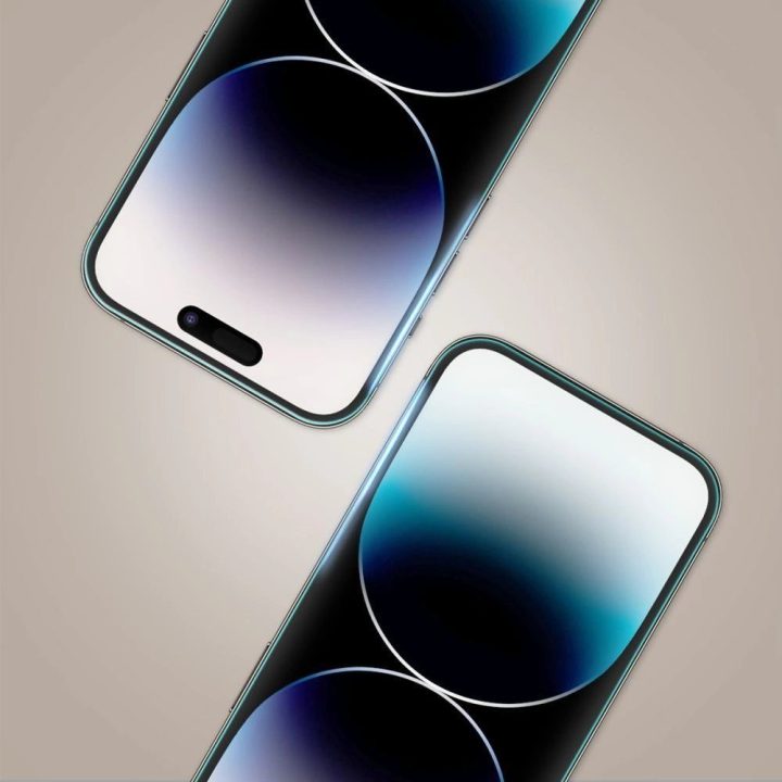 Grūdintas stiklas Glass Fit 2 vnt. Xiaomi Redmi Note 14 4G / 5G juodas