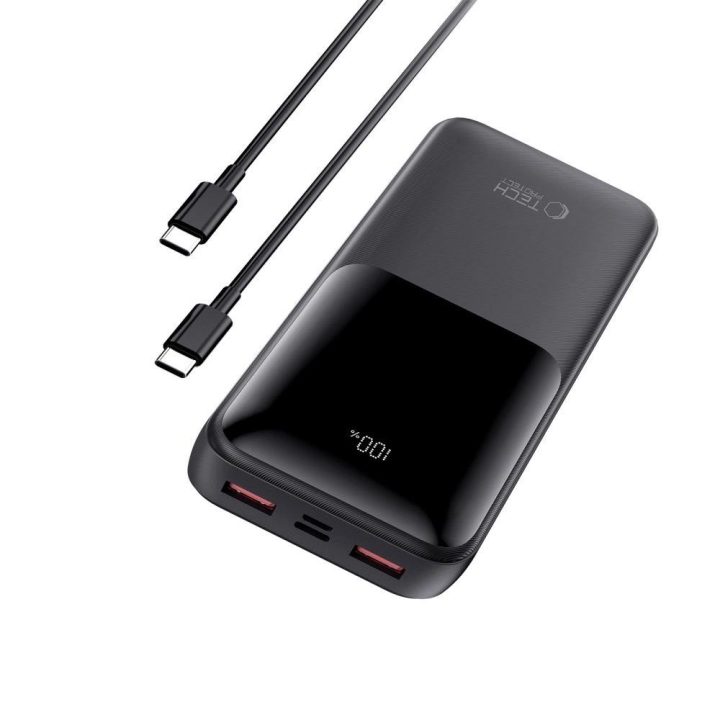 Išorinė baterija PB02 20000mAh 22.5W juoda