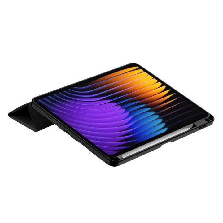 TechProtect SmartCase dėklas su pieštuko laikikliu Xiaomi Pad 7 / 7 Pro, juodas