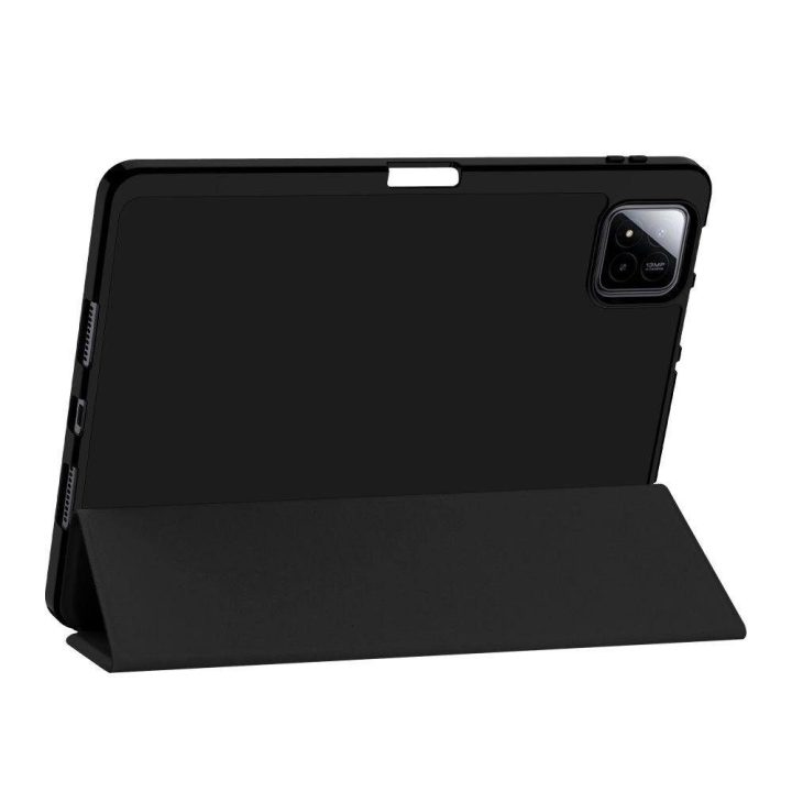 TechProtect SmartCase dėklas su pieštuko laikikliu Xiaomi Pad 7 / 7 Pro, juodas
