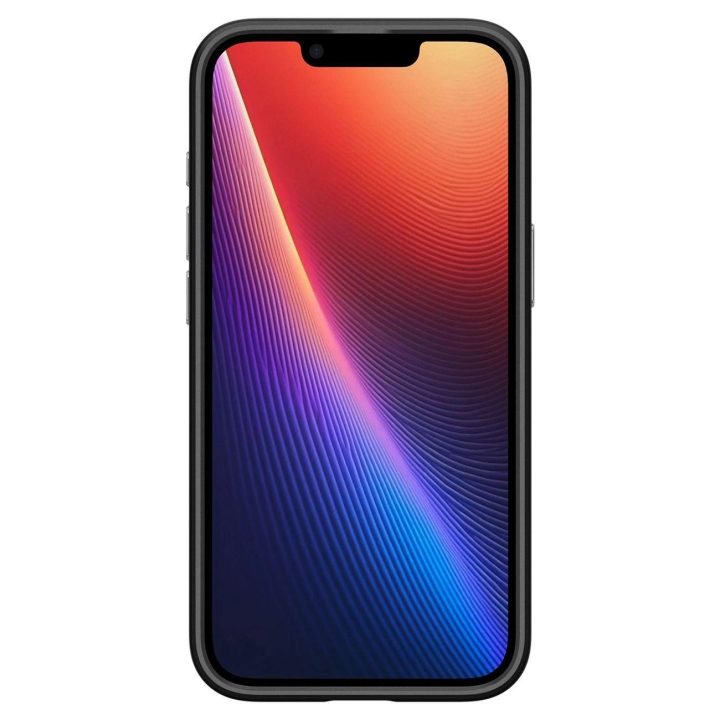 Spigen Enzo Aramid magnetinis dėklas iPhone SE 4 (2025) – juodas