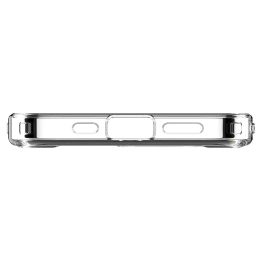 Spigen Ultra Hybrid MagSafe dėklas iPhone SE 4 (2025) – skaidrus, anglies pluošto dizainas