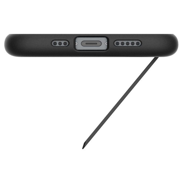 Spigen Slim Armor MagSafe dėklas iPhone SE 4 (2025) – juodas