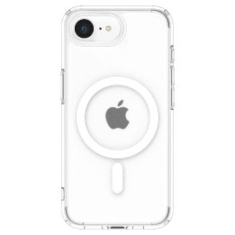 Spigen Ultra Hybrid MagSafe dėklas iPhone SE 4 (2025) – baltas, permatomas