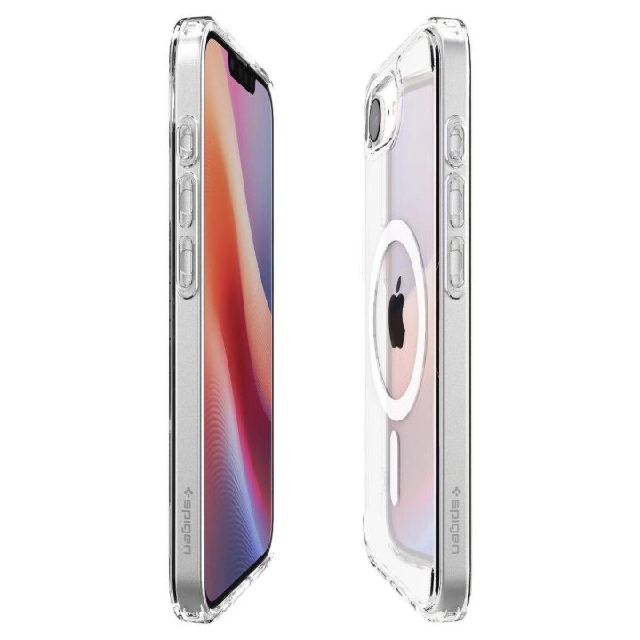 Skaidrus Spigen Ultra Hybrid MagSafe“ dėklas iPhone SE 4 (2025)“