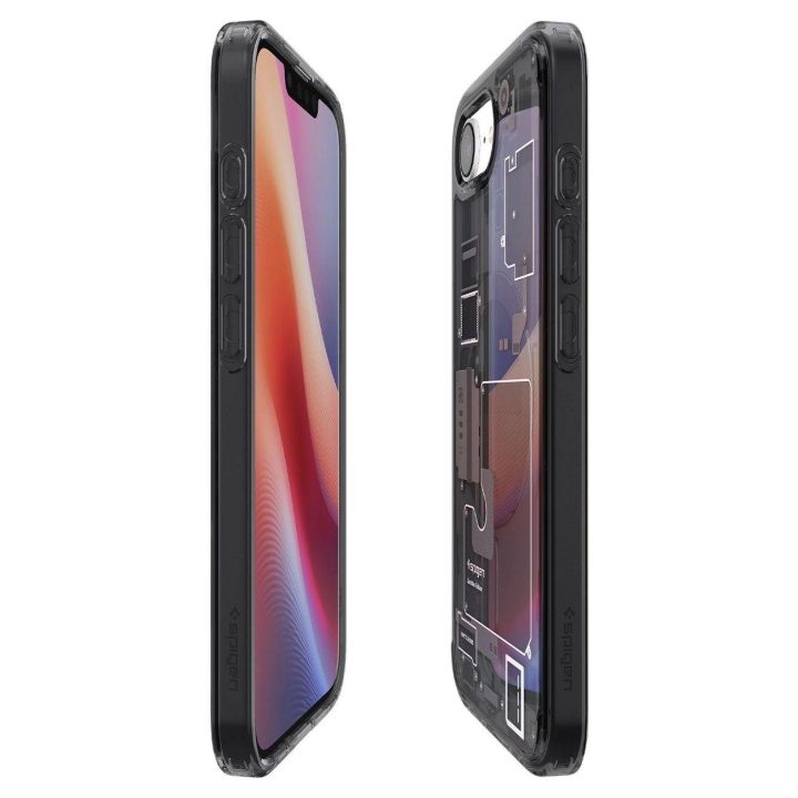 Spigen Ultra Hybrid MagSafe dėklas iPhone SE 4 (2025) Zero One – juodas
