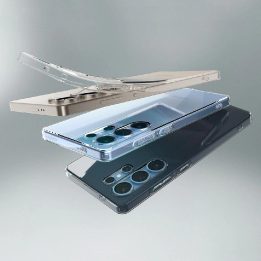 Skaidrus Spigen Liquid Crystal“ dėklas Samsung Galaxy S25 Ultra“