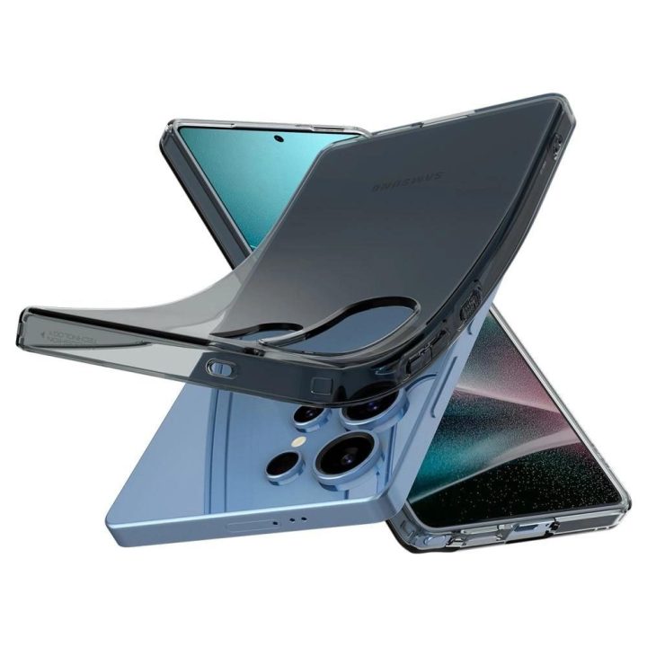 Skaidrus Spigen Liquid Crystal“ dėklas Samsung Galaxy S25 Ultra“