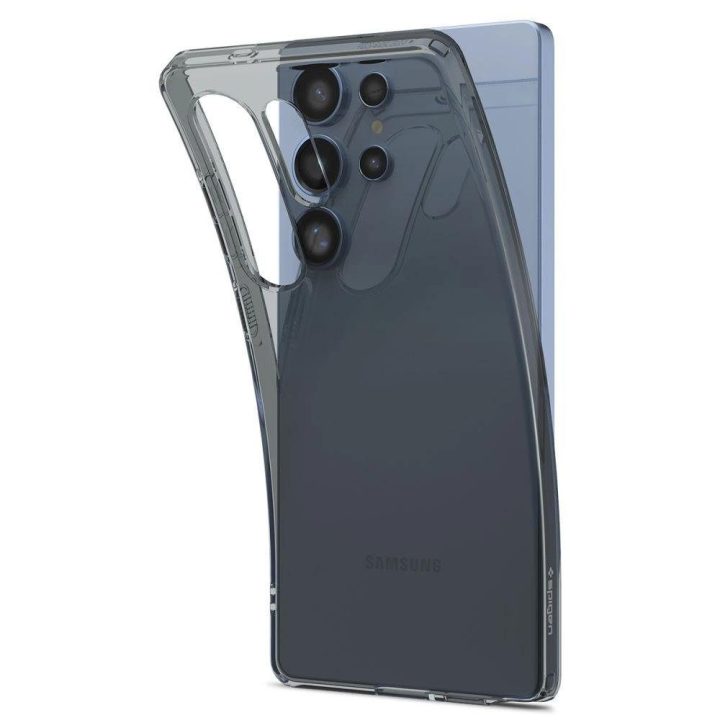 Skaidrus Spigen Liquid Crystal“ dėklas Samsung Galaxy S25 Ultra“