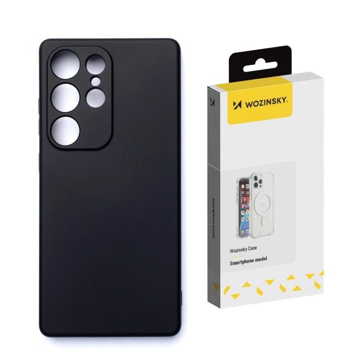 Minkštas dėklas Samsung Galaxy S25+“ – juodas