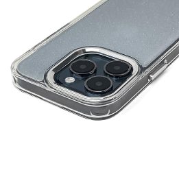 skaidrus su blizgučiais dėklas Samsung Galaxy S24 FE