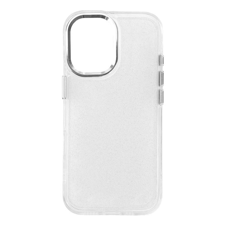 skaidrus su blizgučiais dėklas Samsung Galaxy S24 FE