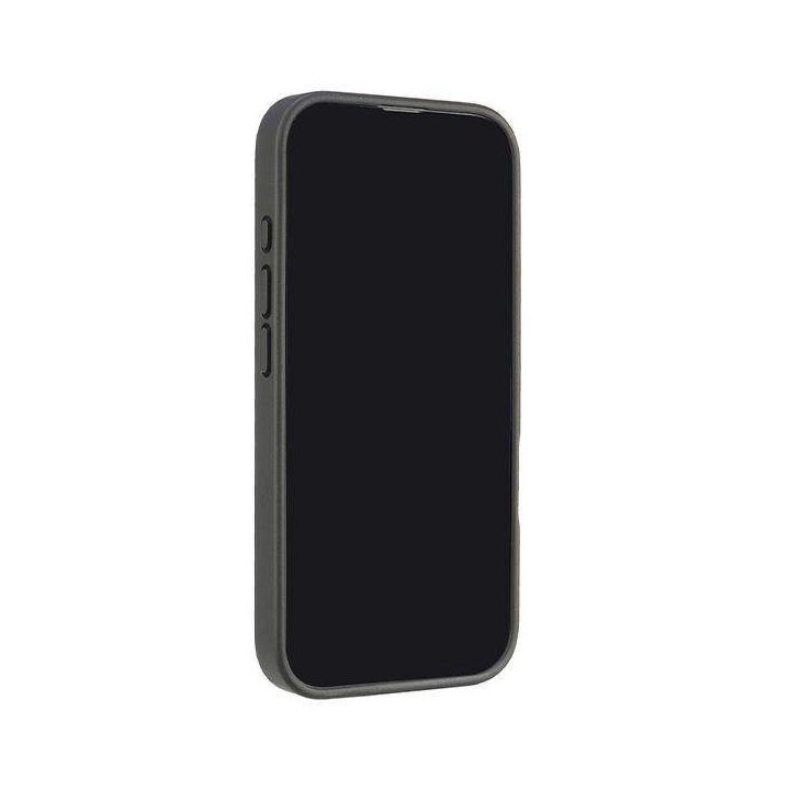Audi sintetinės odos dėklas iPhone 16 (6.1 ) juodas – kietas viršelis