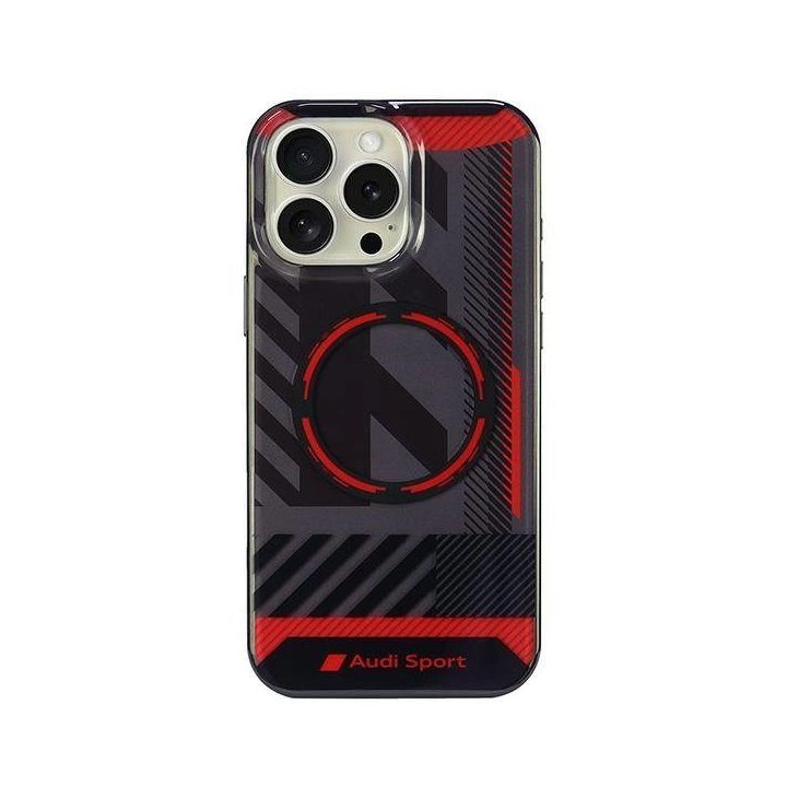 Audi IML Sport MagSafe dėklas iPhone 16 Pro Max 6.9 , juodas