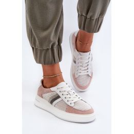 Moteriški odiniai sportbačiai D&A LR110 White-Pink