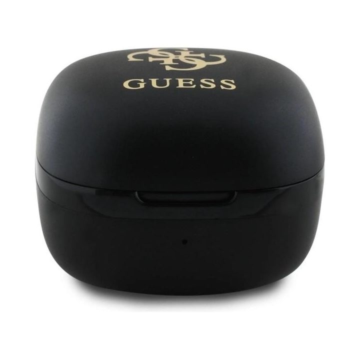 Belaidės Bluetooth ausinės Guess TWS su įkrovimo stotele, juodos
