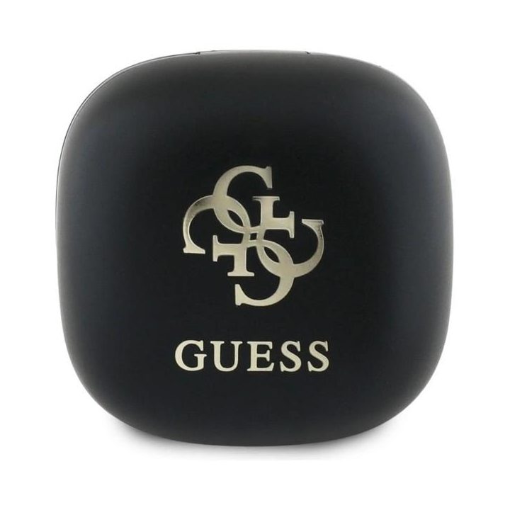 Belaidės Bluetooth ausinės Guess TWS su įkrovimo stotele, juodos