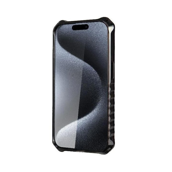 Audi sportinis MagSafe dėklas iPhone 15 Pro Max (juodas, kietas)