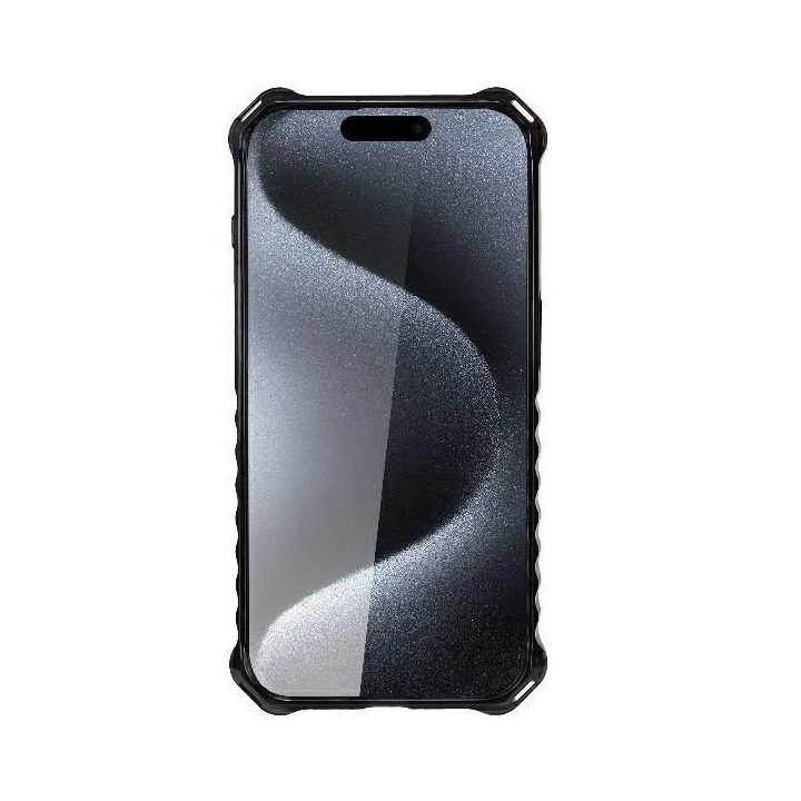 Audi sportinis MagSafe dėklas iPhone 15 Pro Max (juodas, kietas)