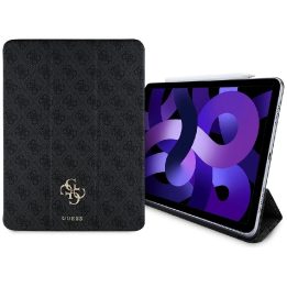 Guess magnetinis dėklas iPad Air 13 (2024) juodas su logotipu