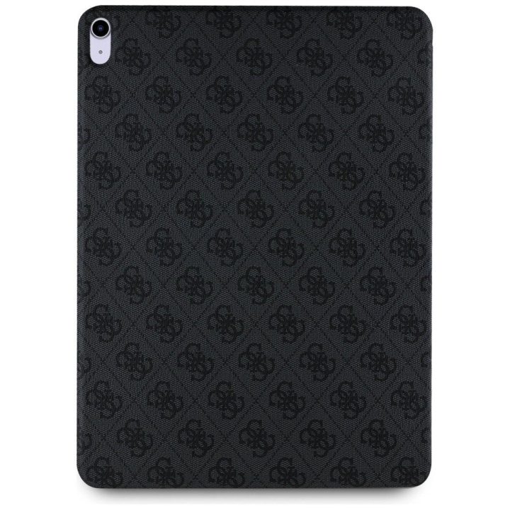 Guess magnetinis dėklas iPad Air 13 (2024) juodas su logotipu