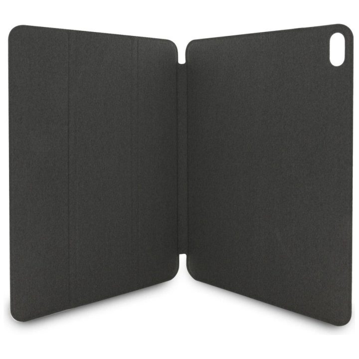 Guess magnetinis dėklas iPad Air 13 (2024) juodas su logotipu